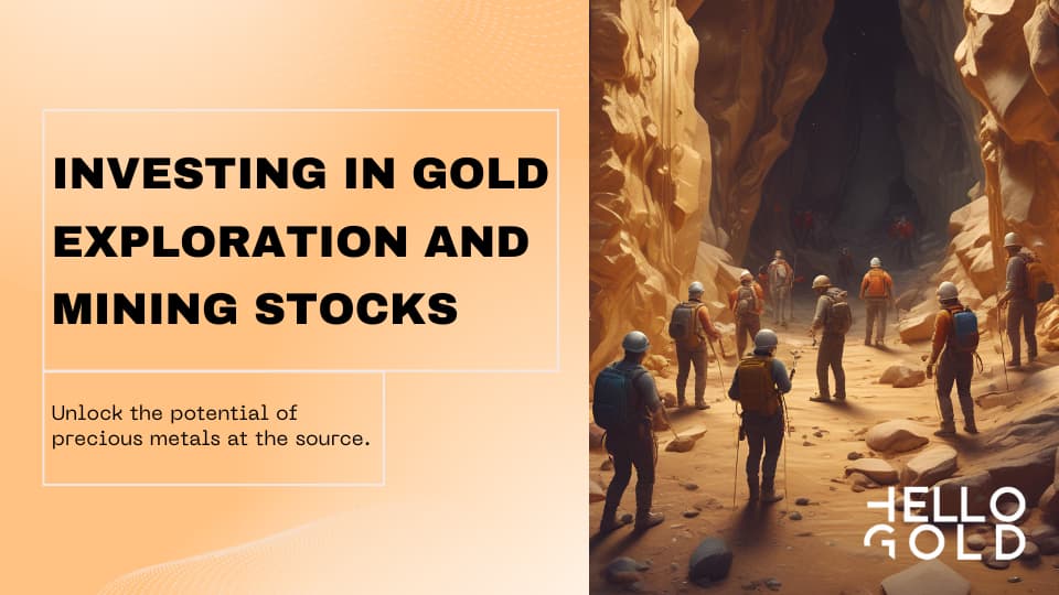 A group of miners exploring a gold mine.