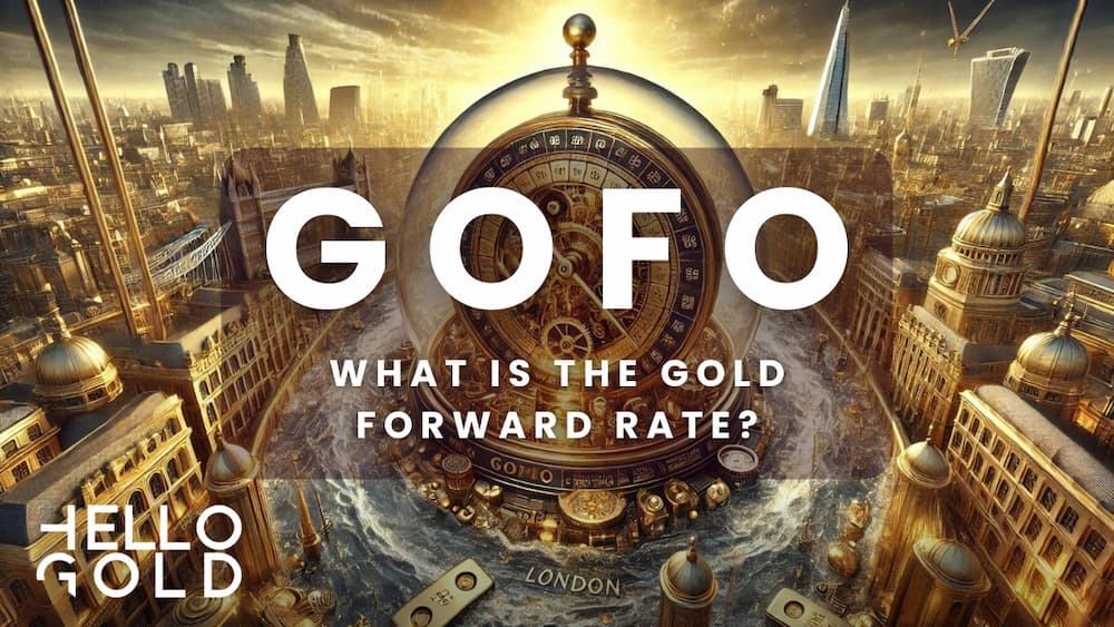 An artistic representation of London as the center of a vast, golden river system symbolizing the global gold market, with an ancient and mystical GOFO tide gauge at the heart of the golden Thames.